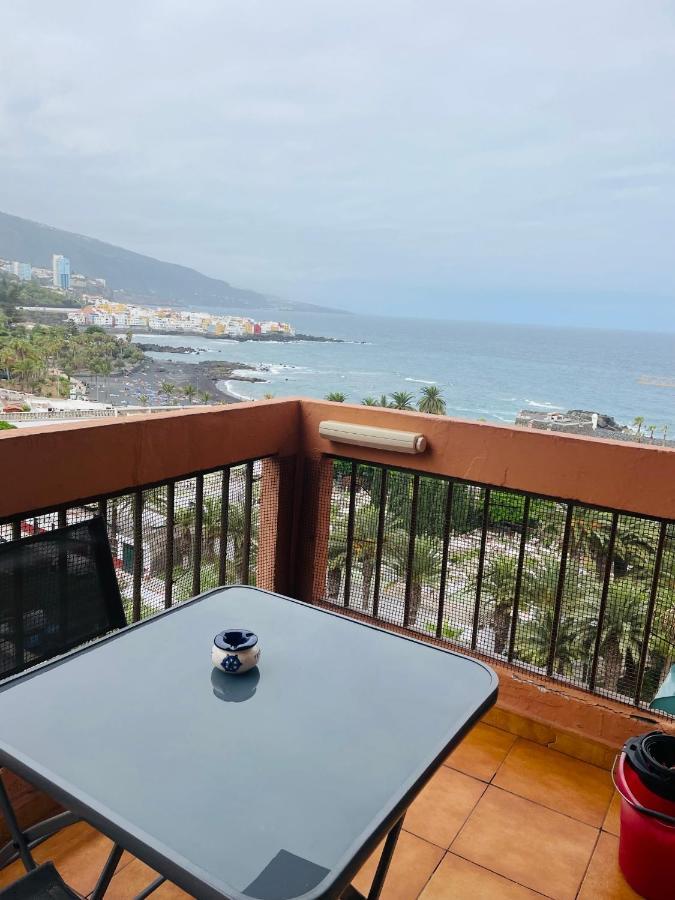 شقة Magnificent Studio With A Terrace Overlooking The Sea! بويرتو ذي لا كروز المظهر الخارجي الصورة