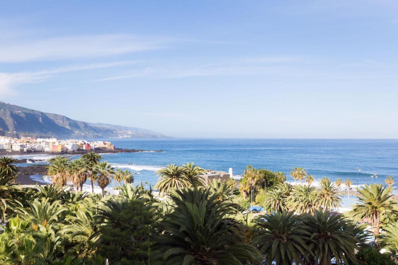 شقة Magnificent Studio With A Terrace Overlooking The Sea! بويرتو ذي لا كروز المظهر الخارجي الصورة